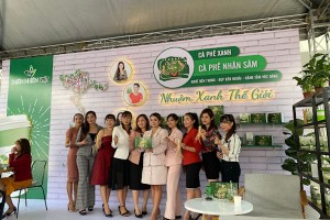 Cà phê Xanh Thiên Nhiên Việt sánh vai với các thương hiệu nổi tiếng tại Ngày Hội Cà Phê Việt Nam năm 2021
