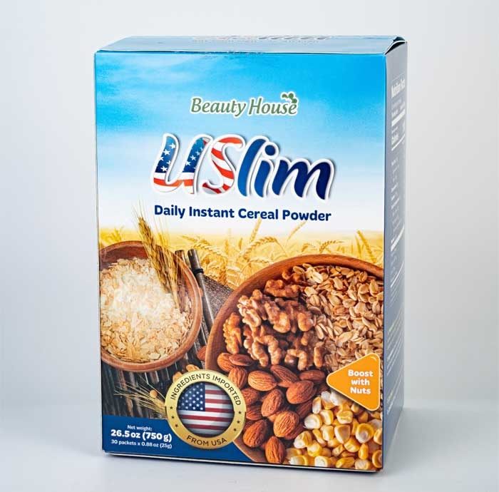 Bột cốm ngũ cốc Daily USlim hộp 30 gói - Không chứa đậu nành